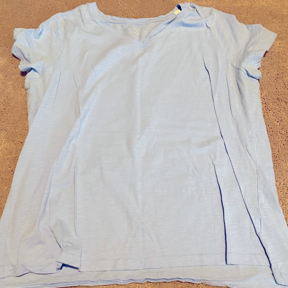 Light blue shirt